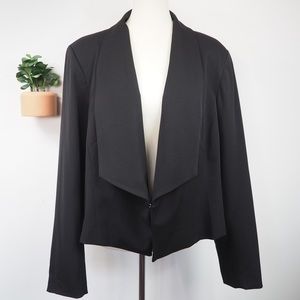 Eloquii NWT Plus Size 22 Black Work Career Blazer